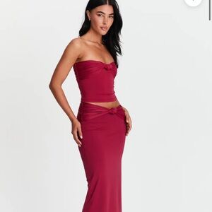 Sasha Therese Cherry Red Set